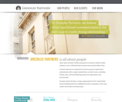 Greenleepartners.com(Greenlee Partners) Screenshot