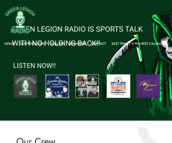 Greenlegionradio.com(GREEN LEGION RADIO) Screenshot