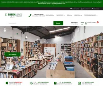Greenlibros.com(Mejores Libros Usados Green Libros) Screenshot