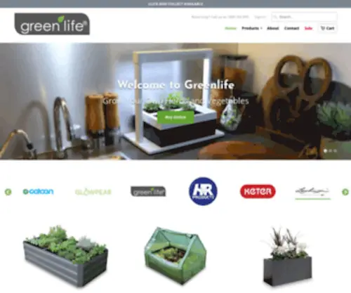 Greenlife.com.au(Gardening Products) Screenshot