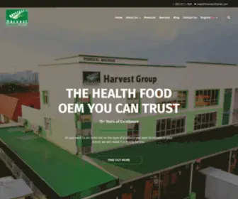 Greenlifeharvest2U.com(OEM health food manufacturer Malaysia) Screenshot