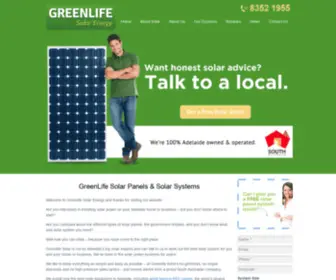 Greenlifesolar.com.au(greenlifesolar) Screenshot