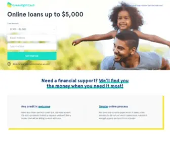 Greenlightcash.com(Online loans up to $5) Screenshot