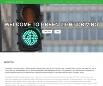 Greenlightdriversed.com(Greenlight Driving School) Screenshot