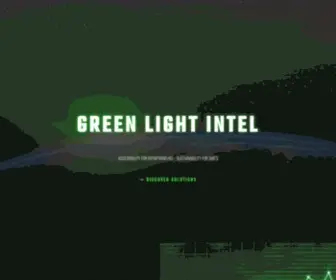 Greenlightintel.com(Business Systems 3.0) Screenshot