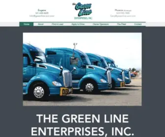 Greenline-ENT.com(The Greenline Enterprises) Screenshot