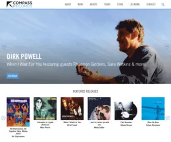 Greenlinnet.com(Compass Records) Screenshot