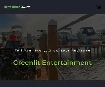 Greenlitentertainment.com(Greenlit Entertainment) Screenshot