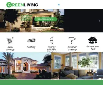 Greenlivingca.com(Roof Repair Company in LA) Screenshot