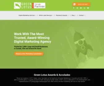 Greenlotus.ca(Toronto Search Engine Optimization & Marketing Company) Screenshot