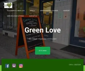 Greenlove.dk(Velkommen til Green Love) Screenshot