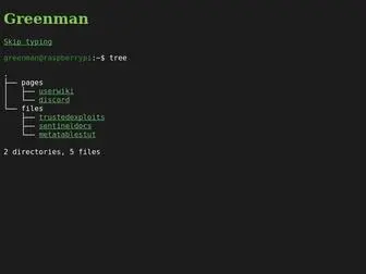 Greenman.gq(Greenman) Screenshot