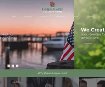 Greenmaplelaw.com(Green Maple Law) Screenshot