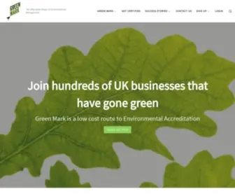 Greenmark.co.uk(Green Mark) Screenshot