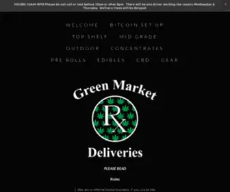 Greenmarketdeliveries.com(WeCLOME) Screenshot