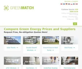 Greenmatch.co.uk(Match Quotes & Suppliers) Screenshot