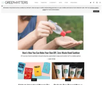 Greenmatters.com(Green Matters) Screenshot