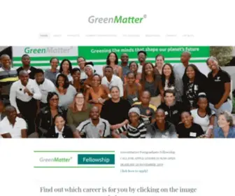 Greenmatterza.com(GreenMatterZA) Screenshot