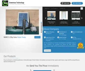 Greenmaxtechnology.in(Greenmax Technology) Screenshot