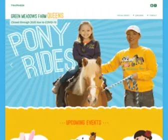 Greenmeadowsfarmny.com(Petting Farm Friendly Animals Educational School Field Trips Queens NY) Screenshot