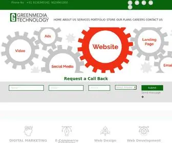 Greenmediatechnology.com(Green media technology) Screenshot