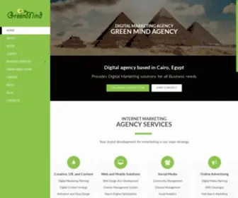 Greenmindagency.com(Green Mind) Screenshot