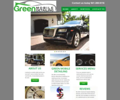 Greenmobiledetailing.com(浦江县贼土农业科技发展有限公司) Screenshot