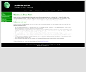 Greenmooninc.com(Green Moon Inc) Screenshot