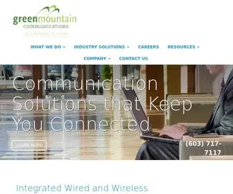 Greenmountaincommunications.com(Green Mountain Communications) Screenshot