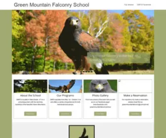 Greenmountainfalconryschool.com(Green Mountain Falconry School) Screenshot