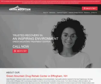 Greenmountaintreatmentcenter.com(Drug Rehab Center in New Hampshire) Screenshot