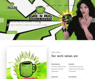 Greenmugmediagroup.com(Promote your brand) Screenshot