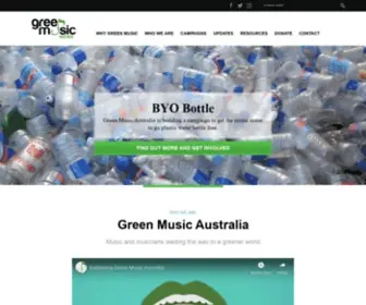 Greenmusic.org.au(Green Music Australia) Screenshot