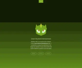 Greenmustard.com(Pop culture events & conventions) Screenshot