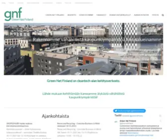 Greennetfinland.fi(Green Net Finland) Screenshot