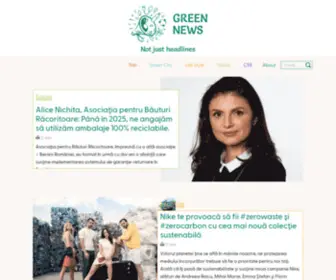 Greennews.ro(Green News) Screenshot