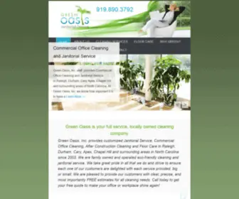 Greenoasisinc.com(Green Oasis) Screenshot