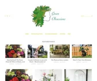 Greenobsessions.com(Musings of a House Plant Enthusiast) Screenshot