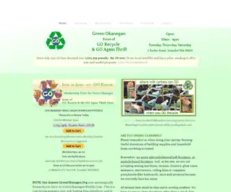 Greenokanogan.org(Green Okanogan) Screenshot