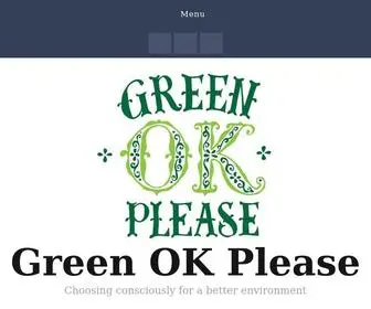 Greenokplease.com(Green OK Please) Screenshot