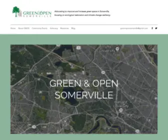 Greenopensomerville.org(Green & Open Somerville) Screenshot