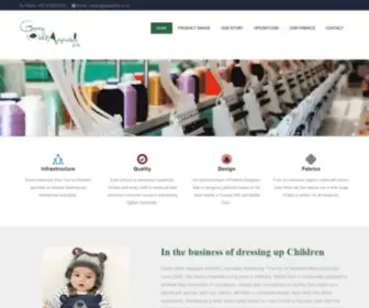 Greenorbit.co.in(Kidswear InfantWear Manufacturer OEM Suppliers India) Screenshot