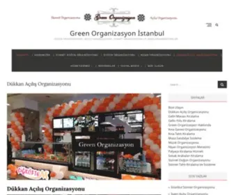 Greenorganizasyon.com(Dükkan Açılış Organizasyonu) Screenshot