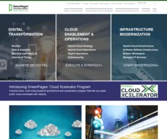 Greenpages.com(Technology solutions) Screenshot