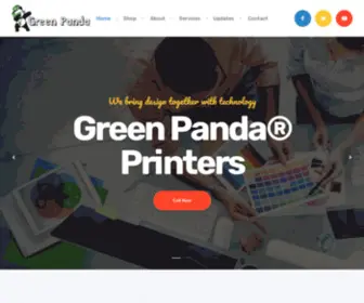 Greenpandaprinters.com(Green Panda Printers) Screenshot