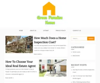 Greenparadisehomes.com(Green Paradise Homes) Screenshot