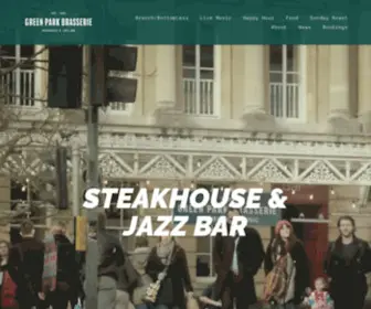 Greenparkbrasserie.com(Green Park Brasserie) Screenshot