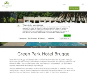 Greenparkhotelbrugge.com(Green Park Hotel Bruges) Screenshot