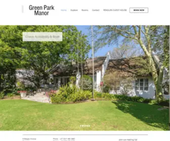 Greenparkmanor.com(Green Park Manor) Screenshot