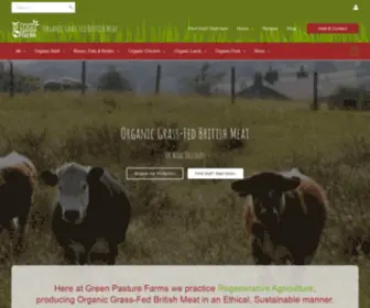 Greenpasturefarms.co.uk(Organic Grass) Screenshot